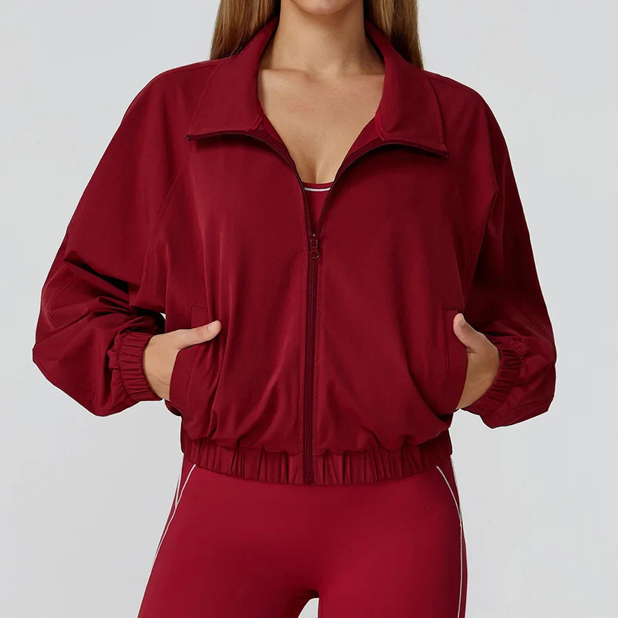 Mouvella Active — Veste de fitness zippée pour femme